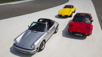 Chevrolet Corvette C3, Ferrari 308 GTSi, Porsche 911 Carrera Targa