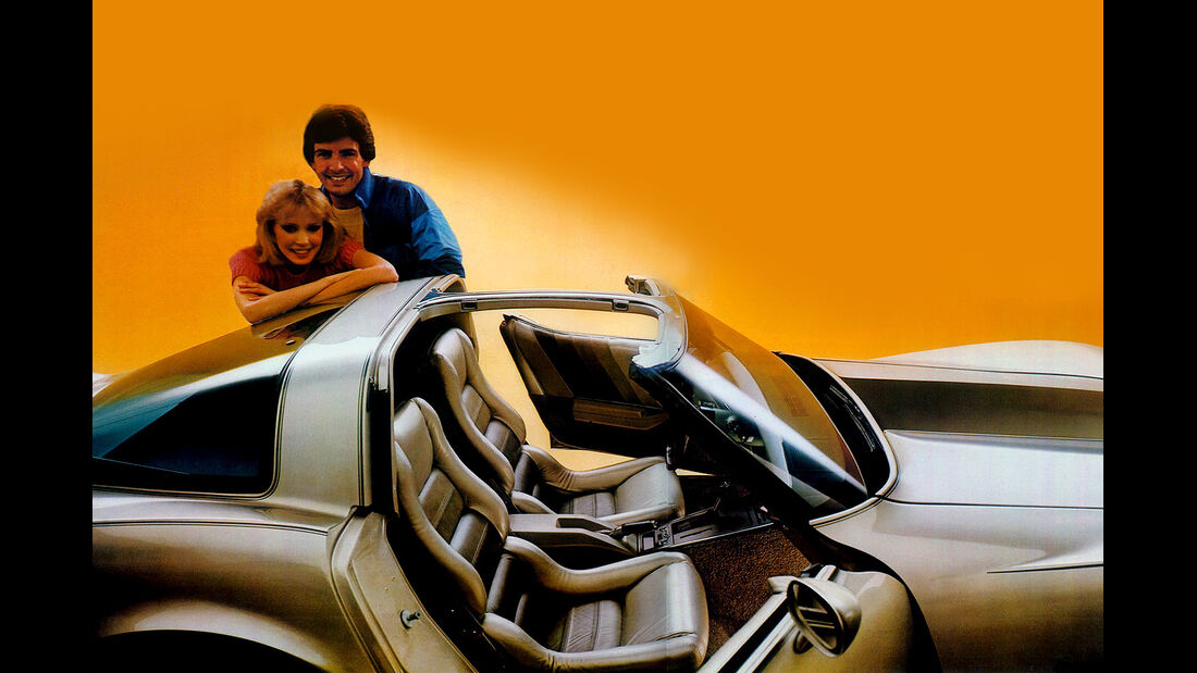 Chevrolet Corvette C4, Seitenansicht