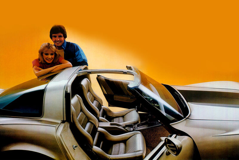 Chevrolet Corvette C4, Seitenansicht