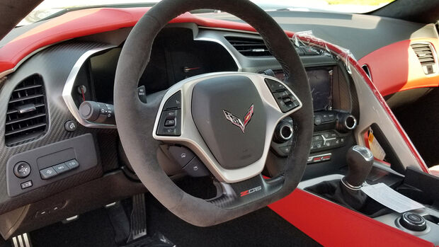 Chevrolet Corvette C7 front-engine, last built, 2019 