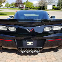 Chevrolet Corvette C7 front-engine, last built, 2019 