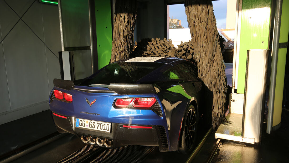 Chevrolet Corvette Grand Sport, Waschstraße