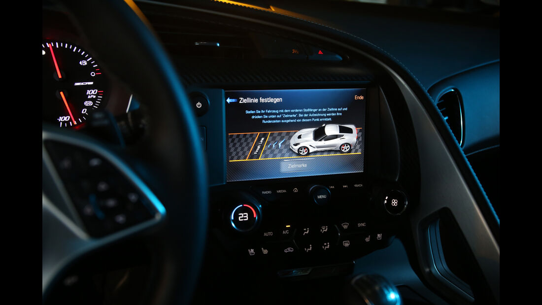 Chevrolet Corvette, Monitor, Infotainment