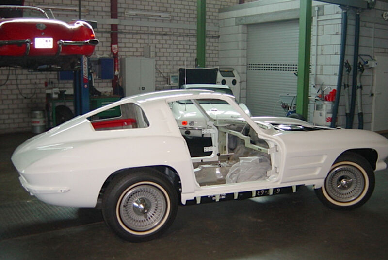 Chevrolet Corvette Sting Way, Chassis, Seitenansicht
