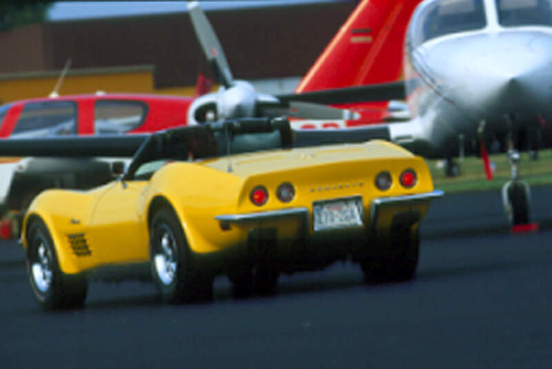 Chevrolet Corvette Stingray 454 - Heckansicht