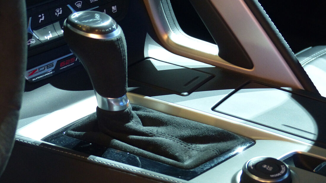 Chevrolet Corvette Z06, Detroit Motor Show, NAIAS, Cockpit, Innenraum