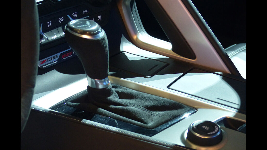 Chevrolet Corvette Z06, Detroit Motor Show, NAIAS, Cockpit, Innenraum