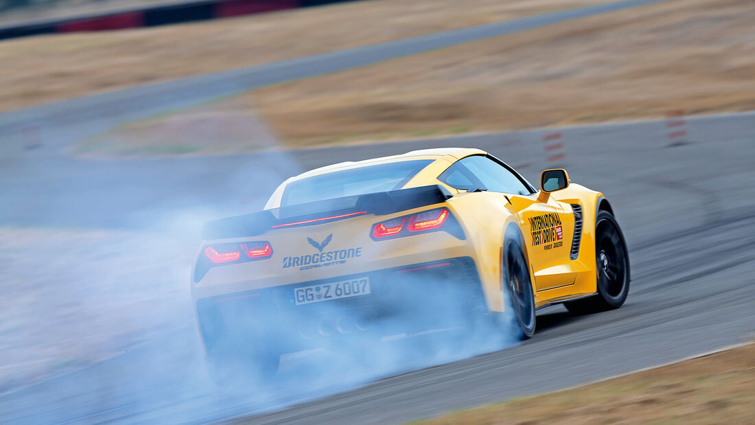 Chevrolet Corvette Z06, Heckansicht