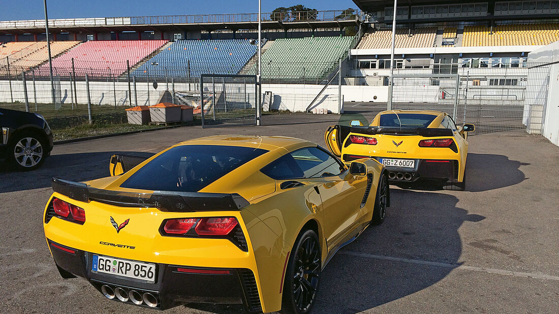 Chevrolet Corvette Z06, Heckansicht