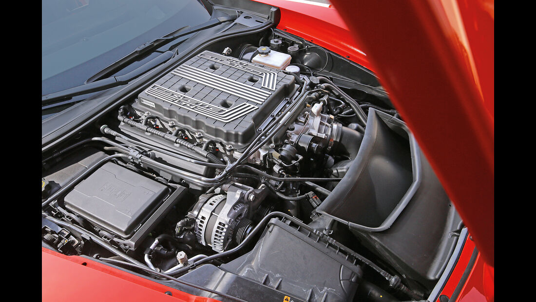 Chevrolet Corvette Z06 Z07 Performance, Motor