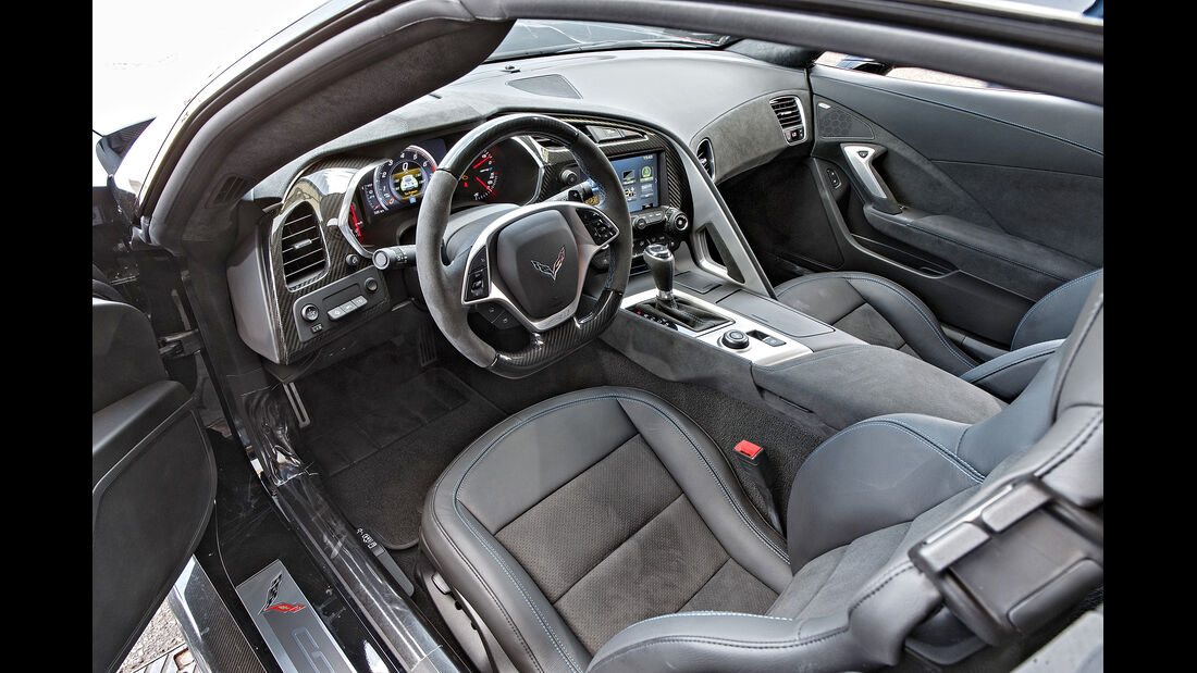 Chevrolet Corvette ZR1, Interieur