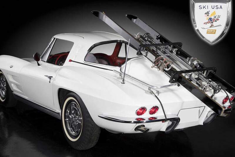 Chevrolet Corvette ski car Hertz (1963)