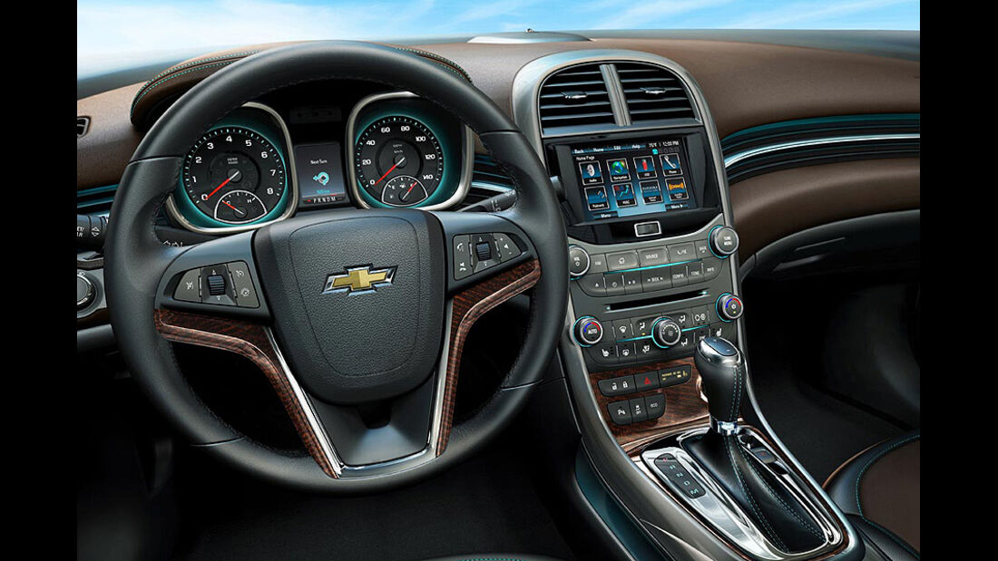 Chevrolet Malibu 2012, Cockpit