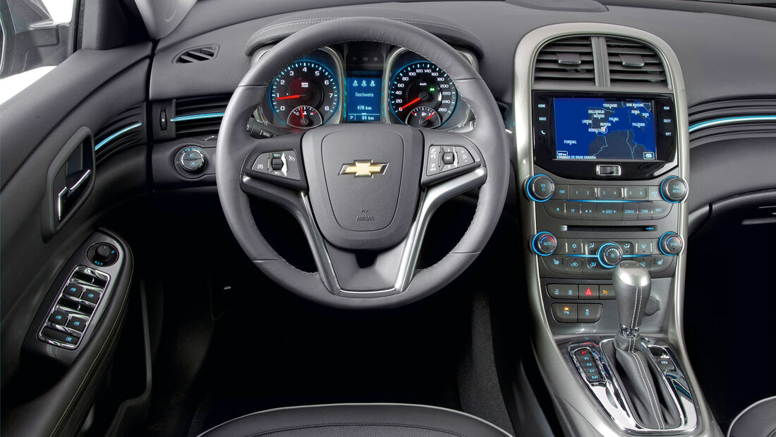 Chevrolet Malibu, Cockpit, Lenkrad