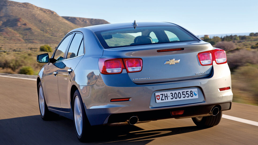 Chevrolet Malibu, Heckansicht