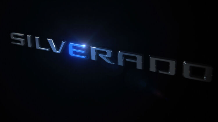 Chevrolet Silverado Elektroversion Teaser