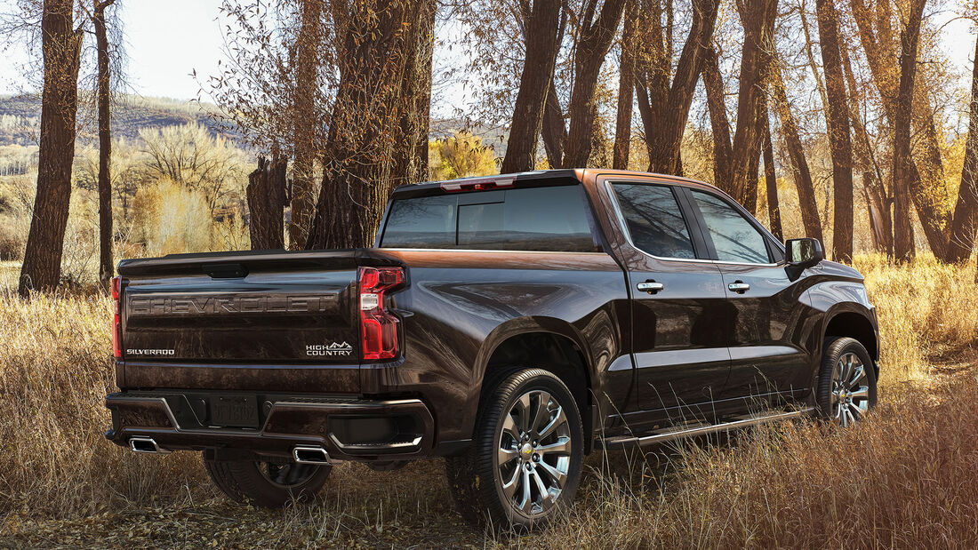 Chevrolet Silverado Modelljahr 2019 Premiere in Detroit