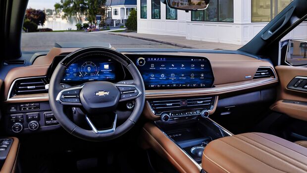 Chevrolet Tahoe and Suburban facelift model 2025