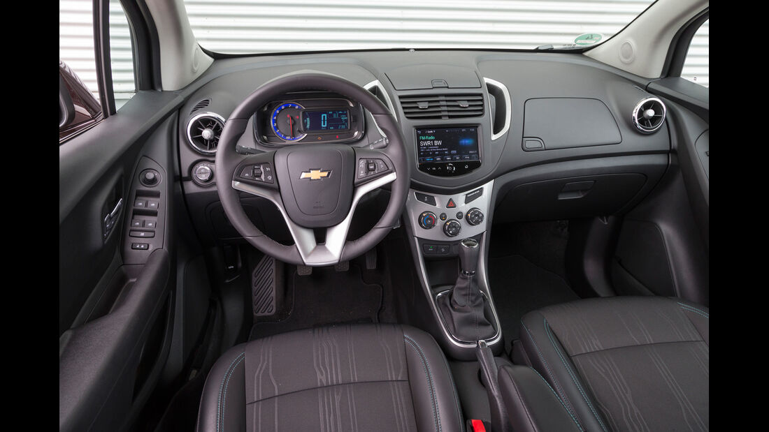 Chevrolet Trax 1.4 Turbo AWD, Cockpit, Lenkrad