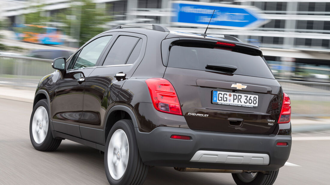 Chevrolet Trax 1.4 Turbo AWD, Heckansicht