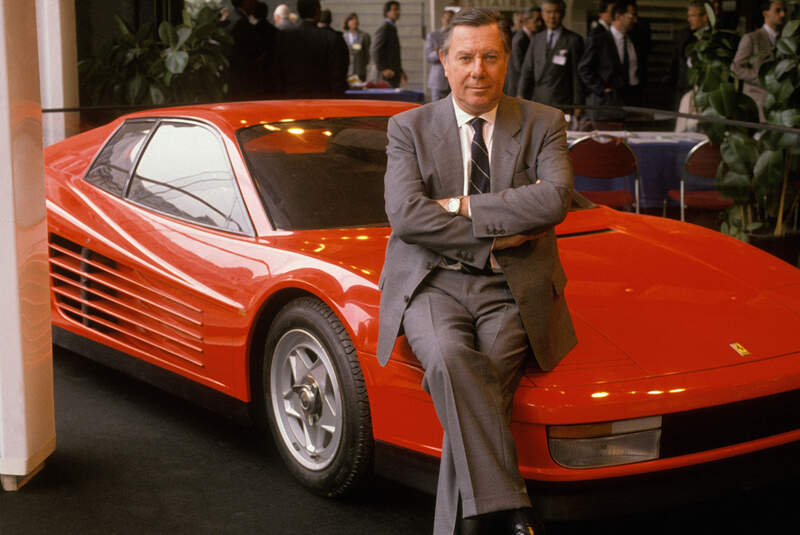 Chief Executive Officer Of Cofindustria Sergio Pininfarina