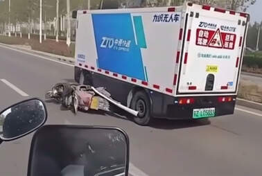 Diese Liefervans hält nichts auf! Wirklich nichts!