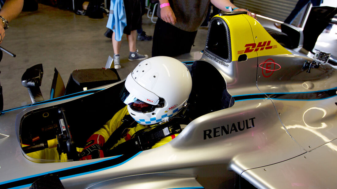 Christian Danner - Formel E-Test - Donington - 07/2014