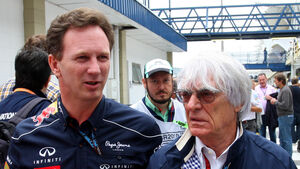 Christian Horner & Bernie Ecclestone - Formel 1