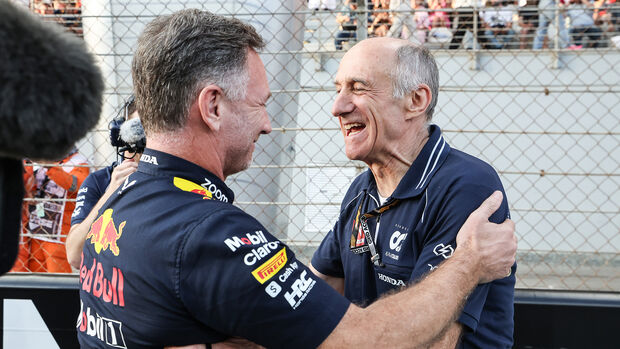 Christian Horner & Franz Tost - GP Abu Dhabi 2023