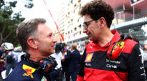 Christian Horner & Mattia Binotto - GP Monaco 2022