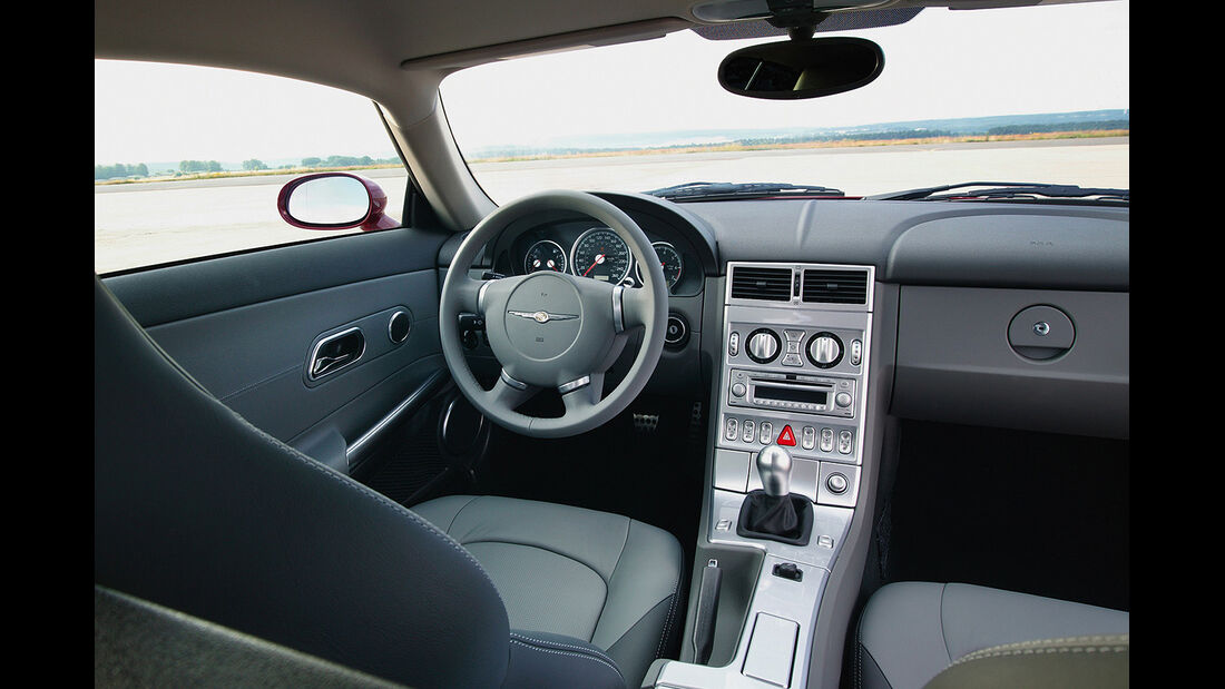 Chrysler Crossfire, Coupe, Cockpit, Lenkrad