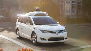 Chrysler Pacifica Hybrid Waymo autonomes Fahren