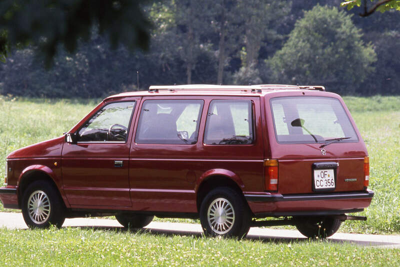 Chrysler Voyager Original-Test auto motor und sport 19/1989