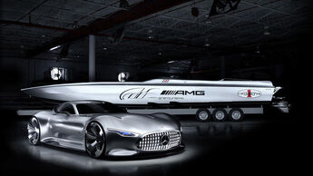 Cigarette Racing 50' Vision GT Concept Mercedes AMG