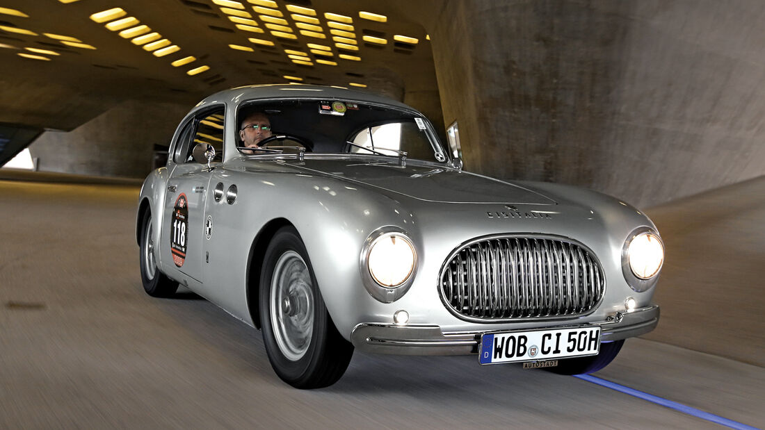 Cisitalia 202 Gran Sport, Frontansicht