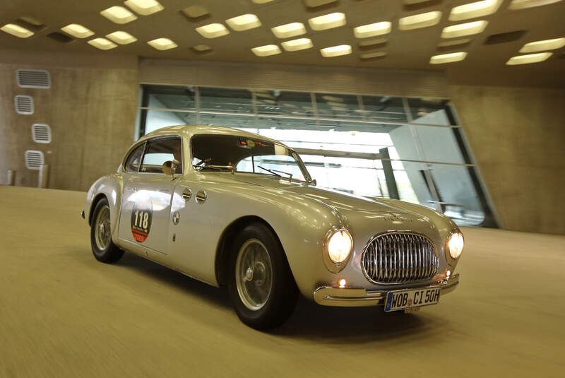 Cisitalia 202 Gran Sport, Frontansicht