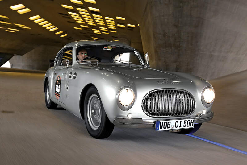 Cisitalia 202 Gran Sport, Frontansicht