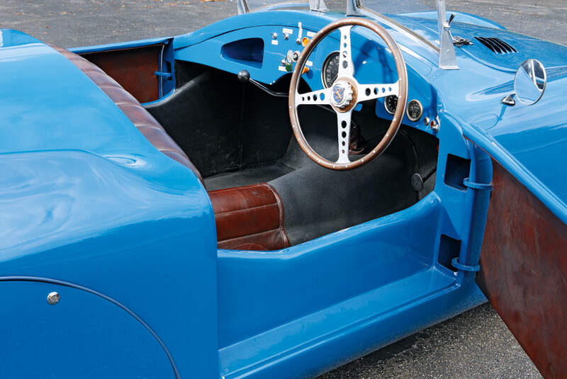 Cisitalia 202 SMM Nuvolari Spider, Cockpit