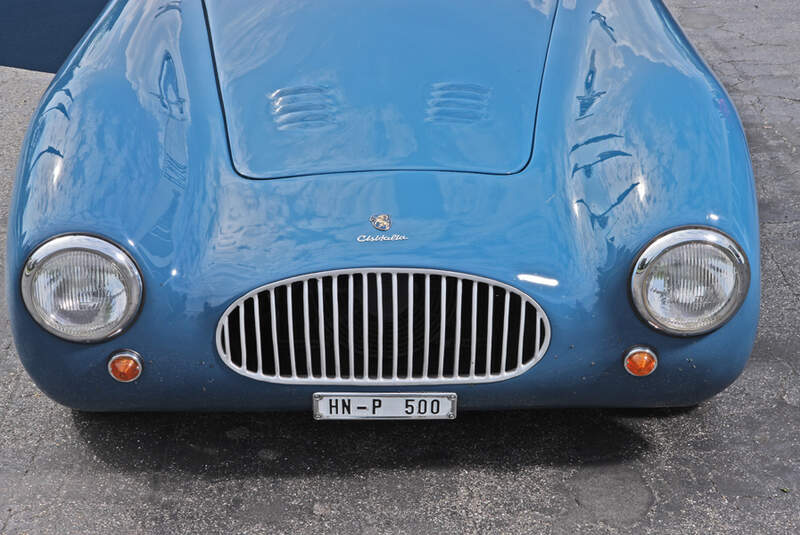 Cisitalia 202 SMM Nuvolari Spider, Frontpartie