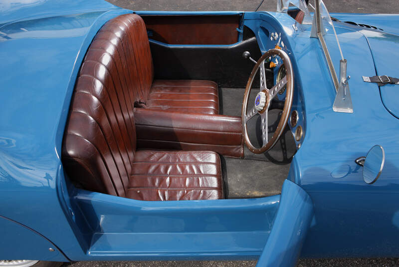 Cisitalia 202 SMM Nuvolari Spider, Innenraum