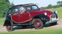 Citroën 2 CV, Seitenansicht