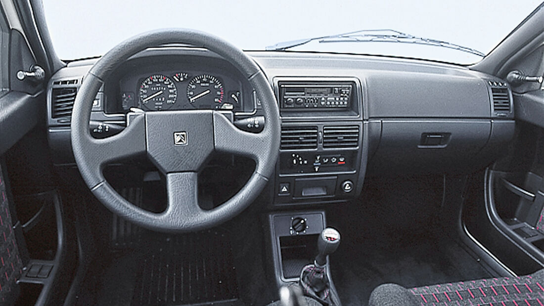 Citroën AX GTi, Cockpit