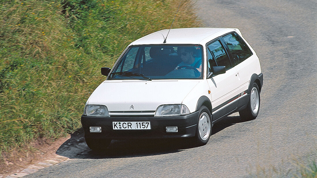 Citroën AX GTi, Frontansicht