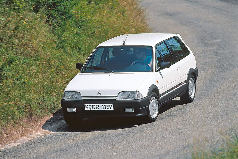 Citroën AX GTi, Frontansicht