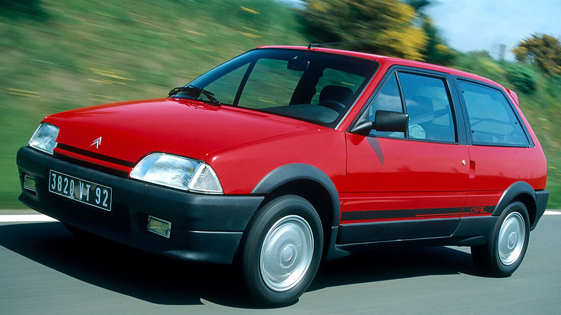 Citroën AX GTi, Heckansicht