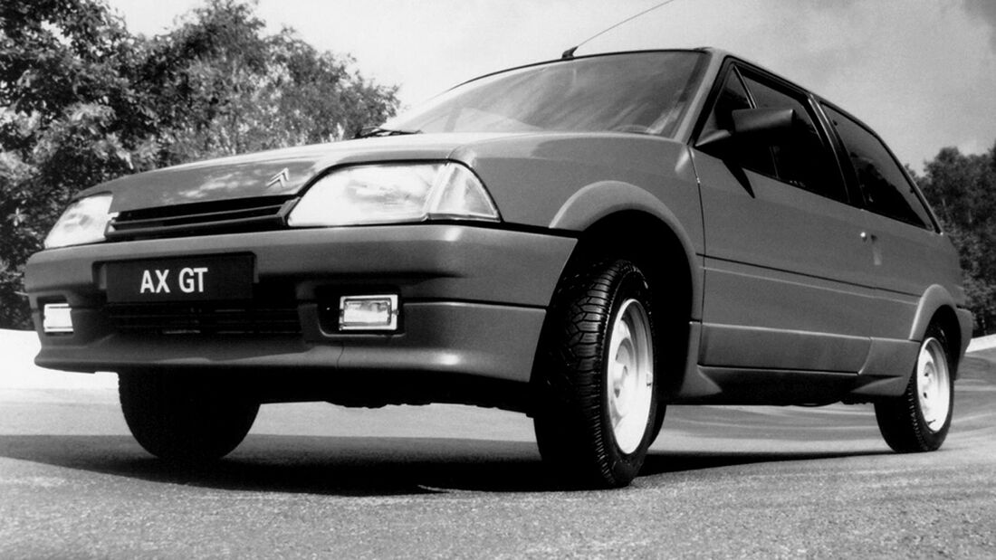 Citroën AX GTi, Heckansicht