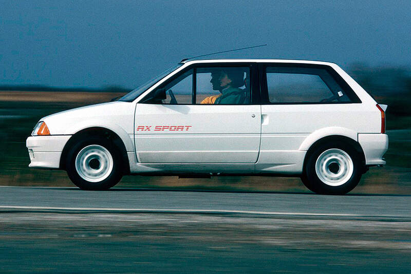 Citroën AX GTi, Heckansicht