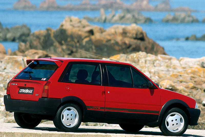 Citroën AX GTi, Heckansicht