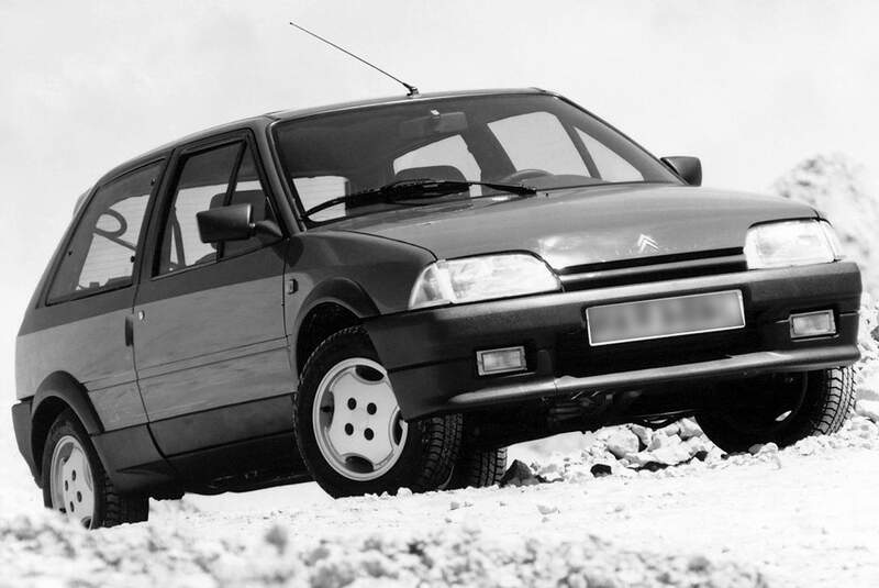 Citroën AX GTi, Heckansicht