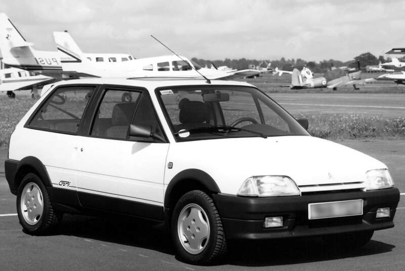 Citroën AX GTi, Heckansicht